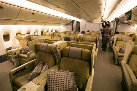 singapore airlines business class 777